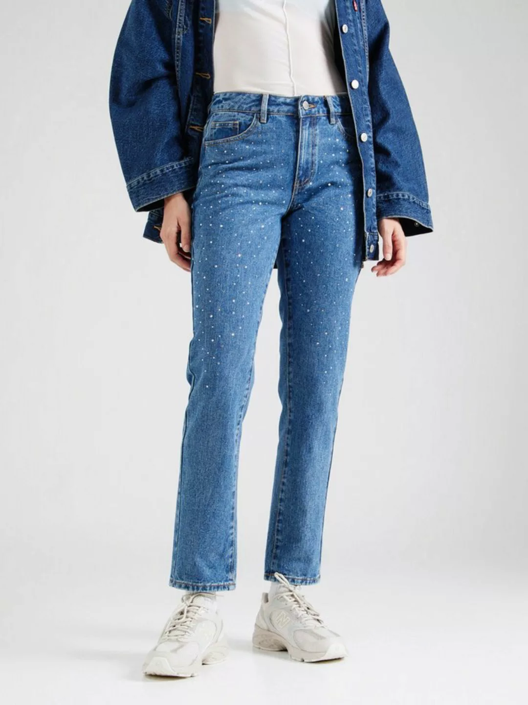 Vila 7/8-Jeans VIALICE (1-tlg) Perlen günstig online kaufen