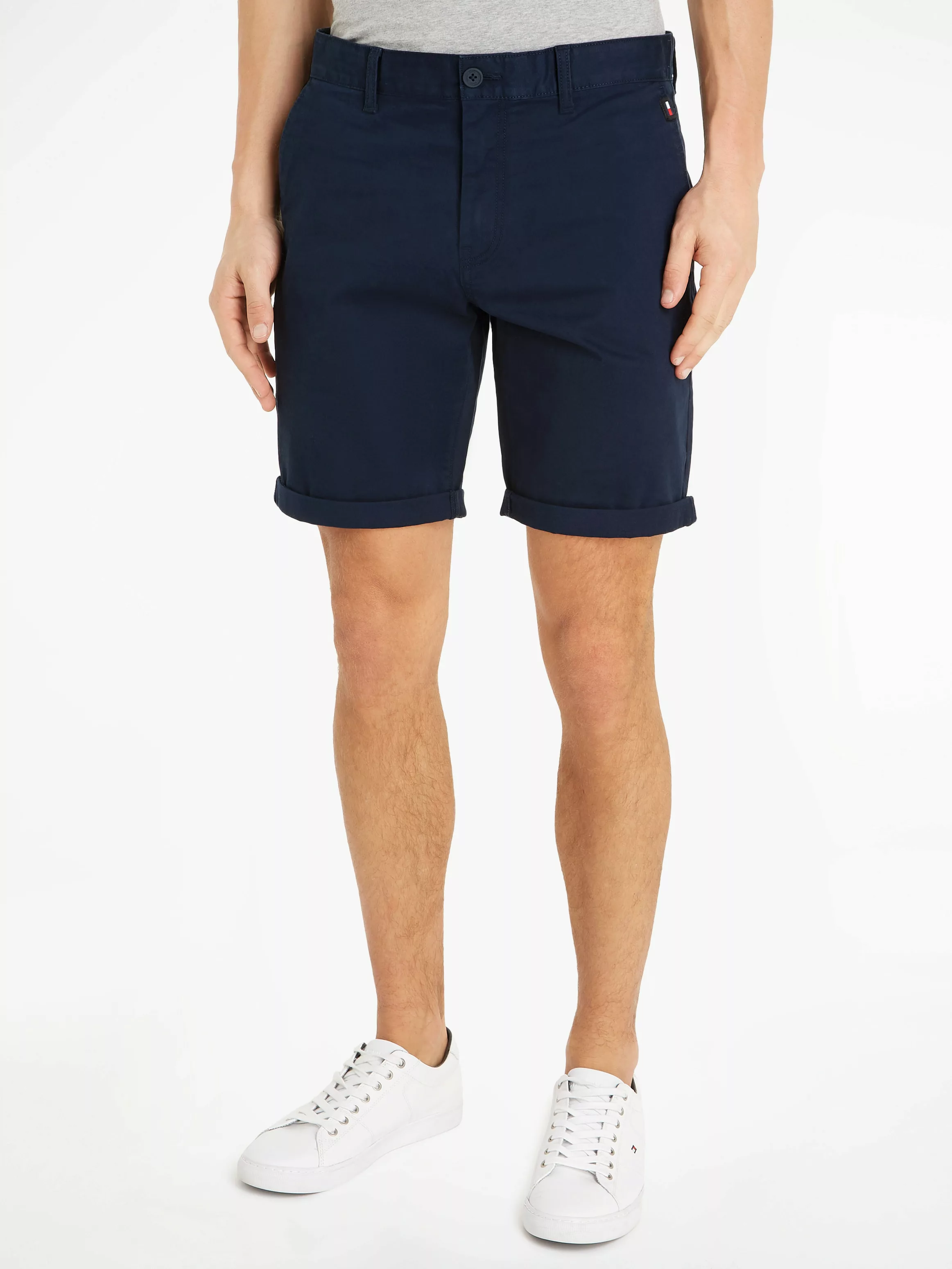 Tommy Jeans Chinoshorts "TJM SCANTON SHORT", Markenstickerei günstig online kaufen