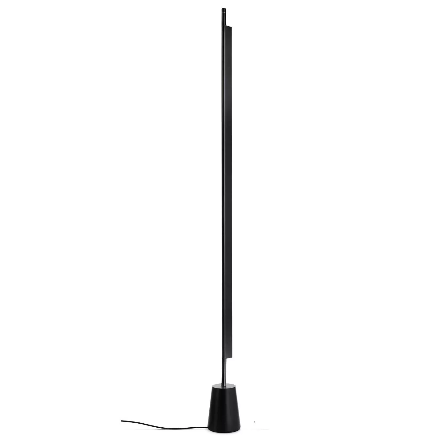 LucePlan - Compendium D81 LED Stehleuchte - schwarz/H x Ø 185x14,5cm/2700K/ günstig online kaufen