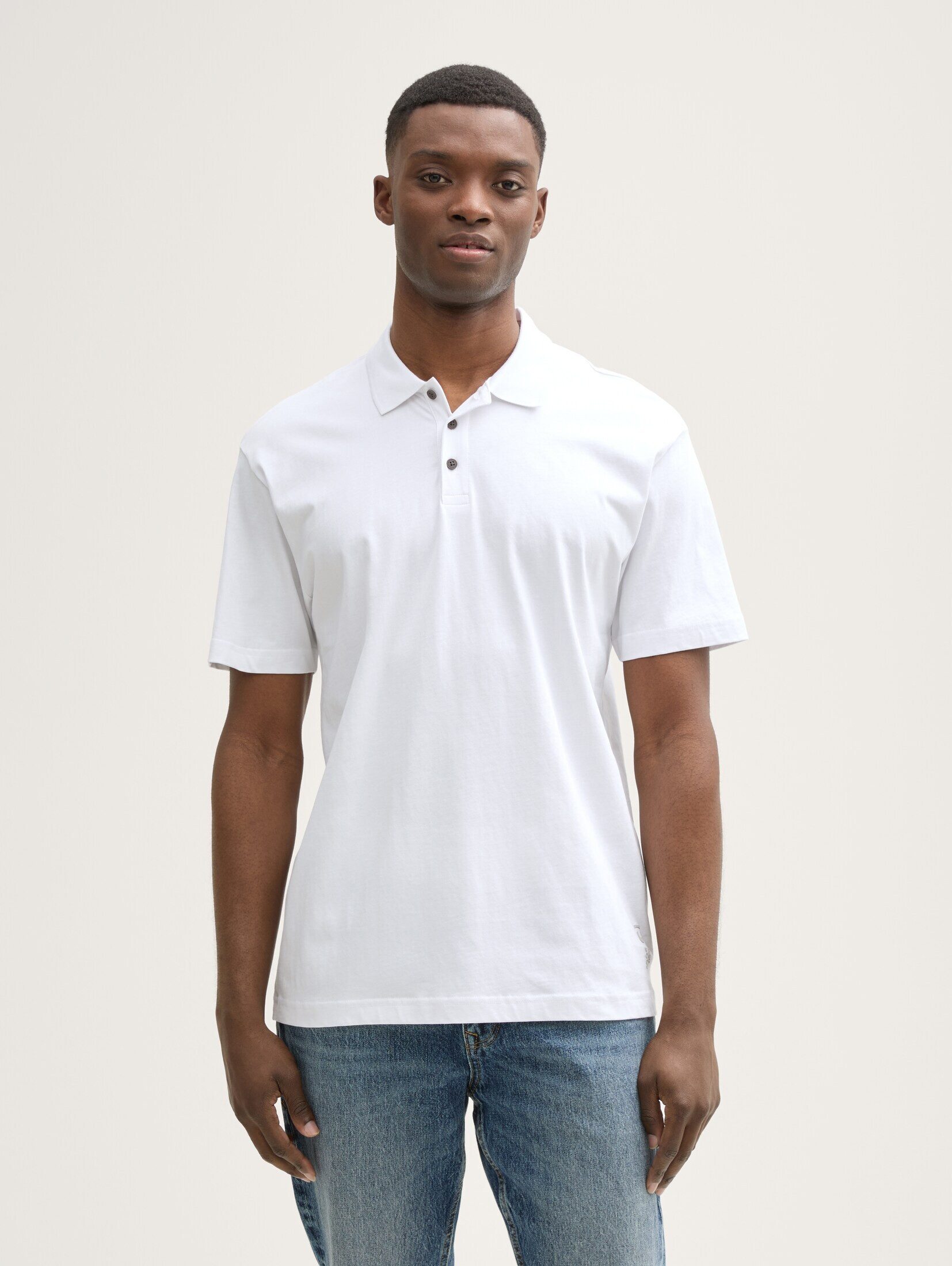 TOM TAILOR Denim Poloshirt Relaxed Fit günstig online kaufen
