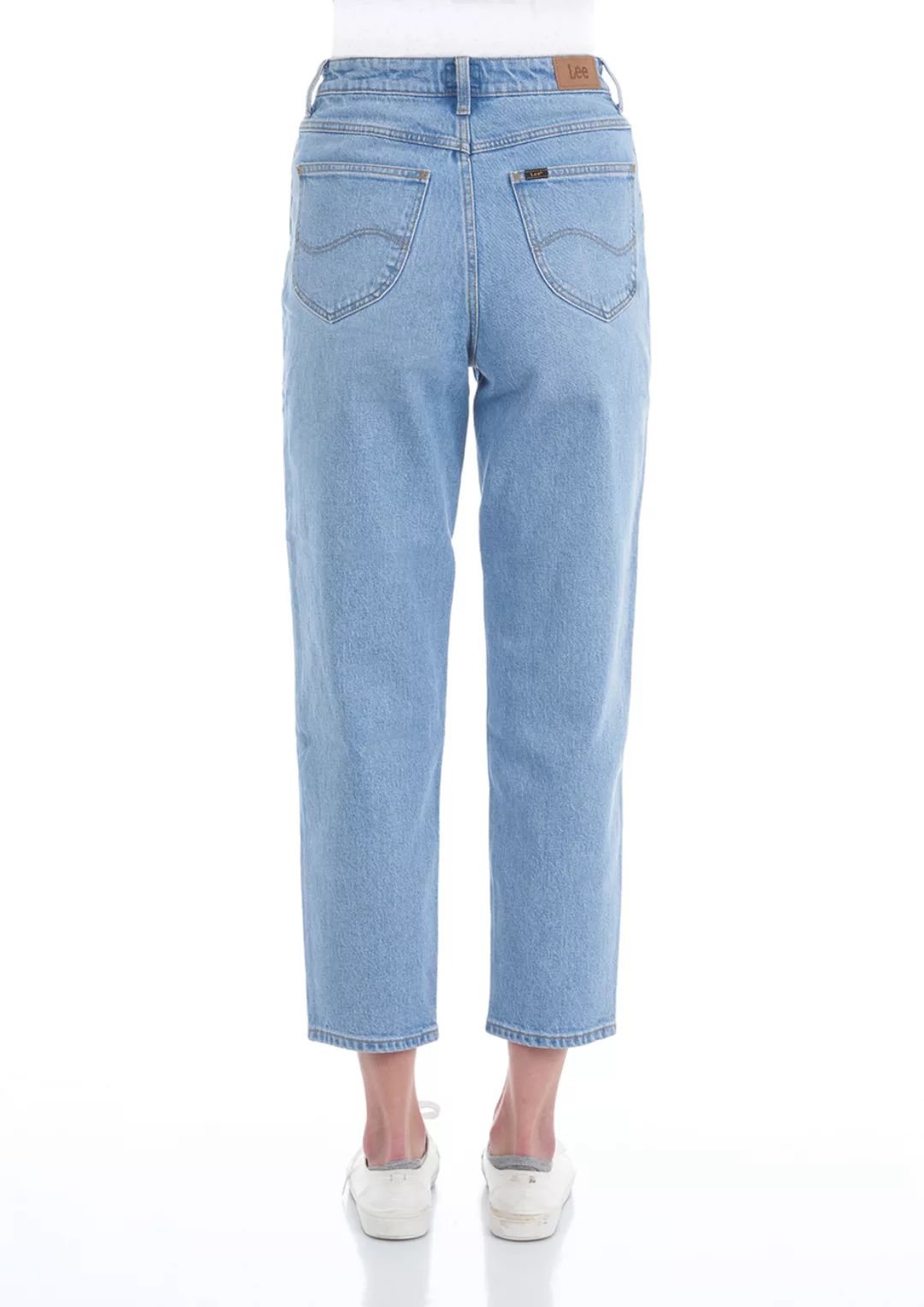 Lee Damen Jeans Stella - Tapered Fit - Blau - LT New Hill günstig online kaufen