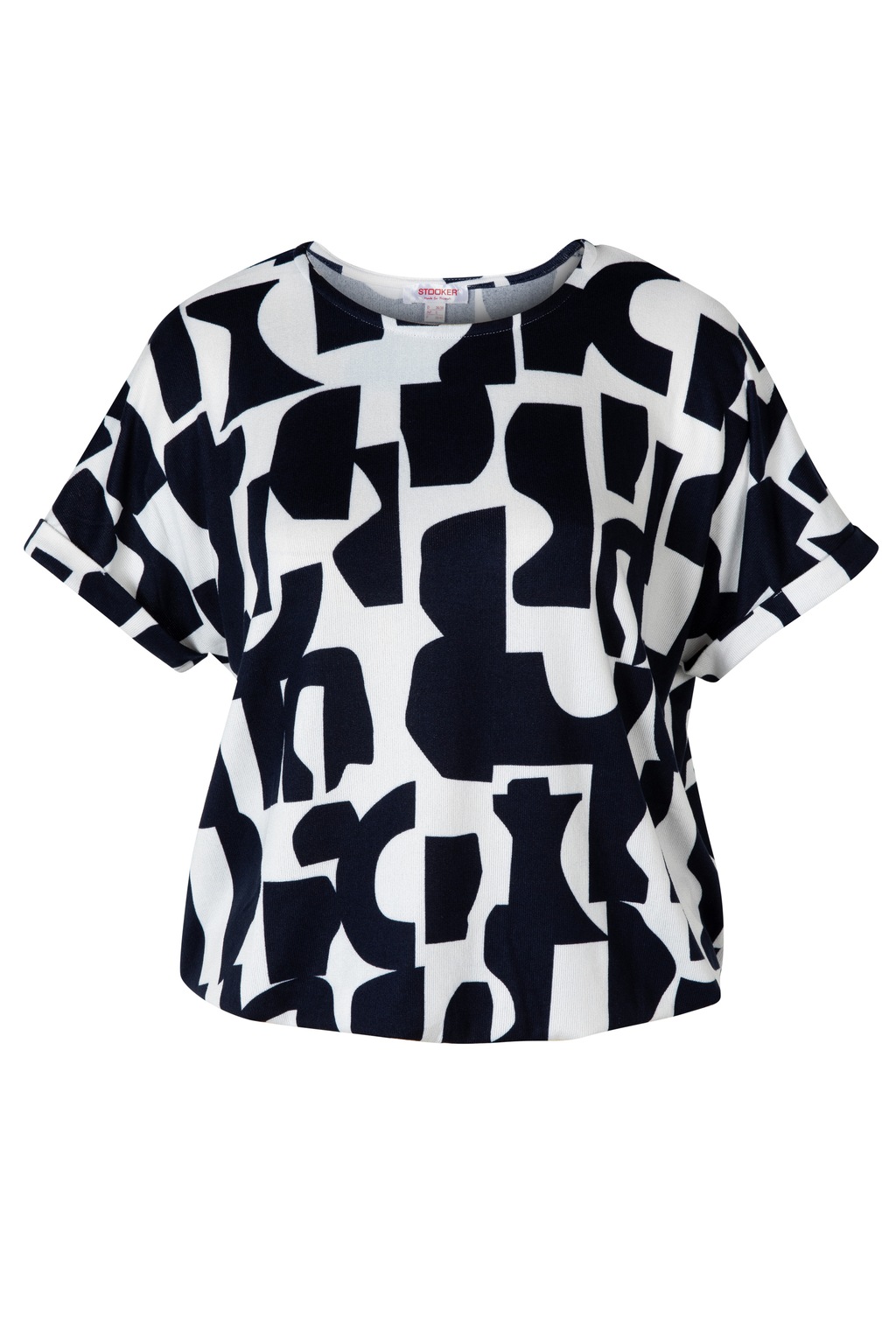 STOOKER WOMEN Kurzarmshirt "CLEA Print T-Shirt", Regular Fit T-Shirt Spitze günstig online kaufen