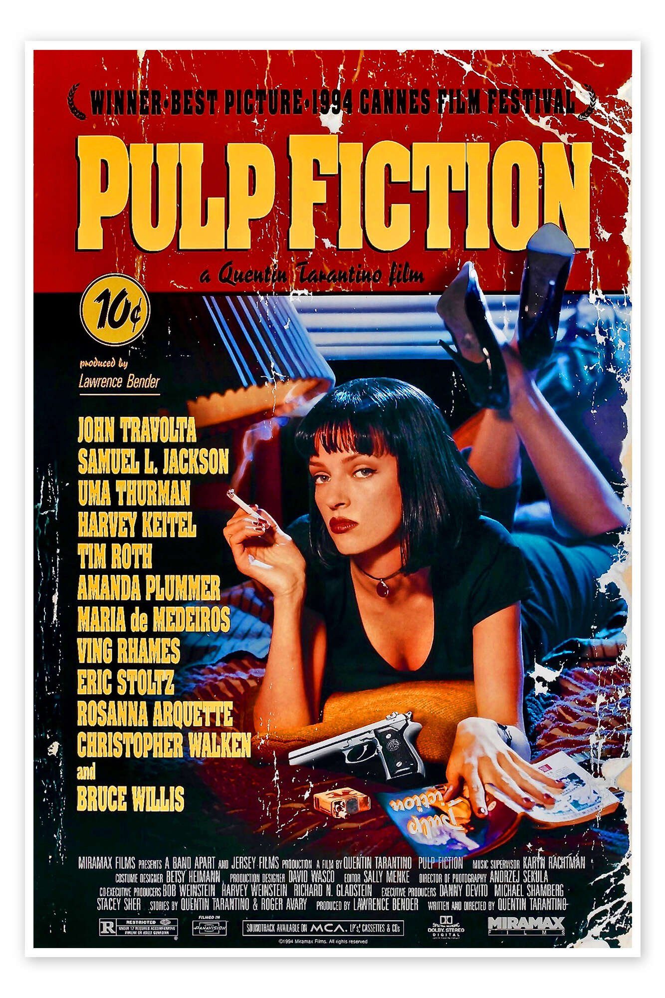 Posterlounge Poster Vintage Entertainment Collection, Pulp günstig online kaufen