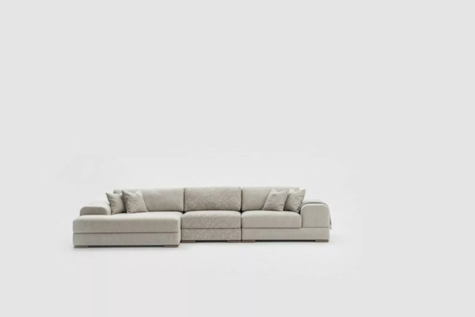 JVmoebel Ecksofa Luxus Ecksofa L Form Wohnlandschaft Sofa Couch Modern Möbe günstig online kaufen
