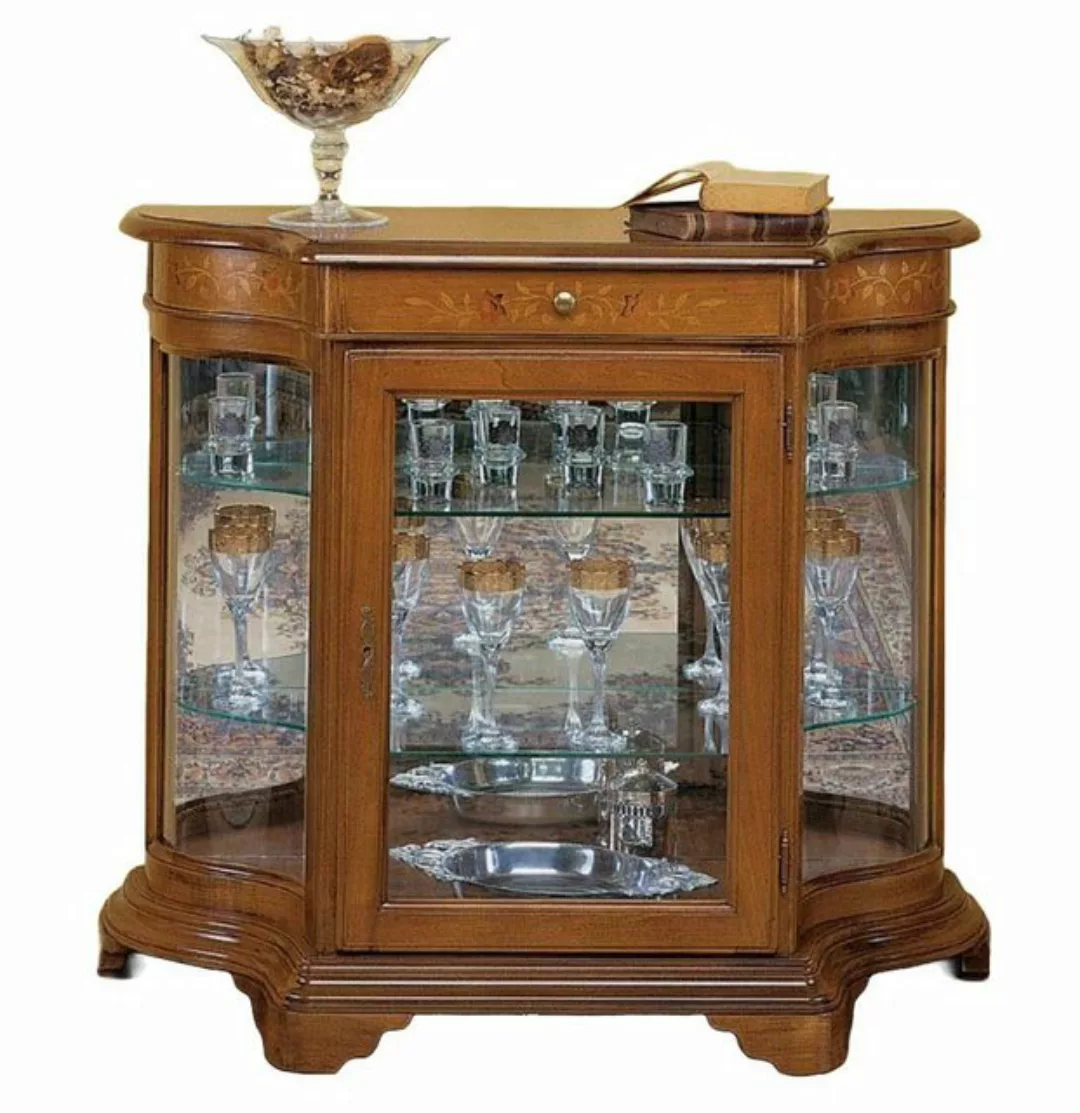 JVmoebel Vitrine Bar Schränke Anrichte Vitrine Glasschrank Vitrinen Italien günstig online kaufen