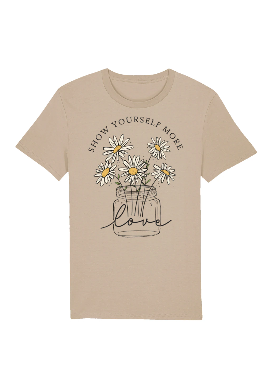 F4NT4STIC T-Shirt "Flower show yourself more love", Premium Qualität, Unise günstig online kaufen