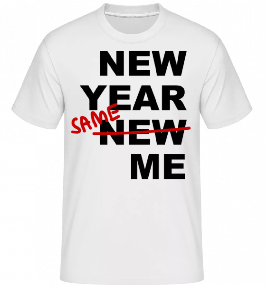 New Year Same Me · Shirtinator Männer T-Shirt günstig online kaufen