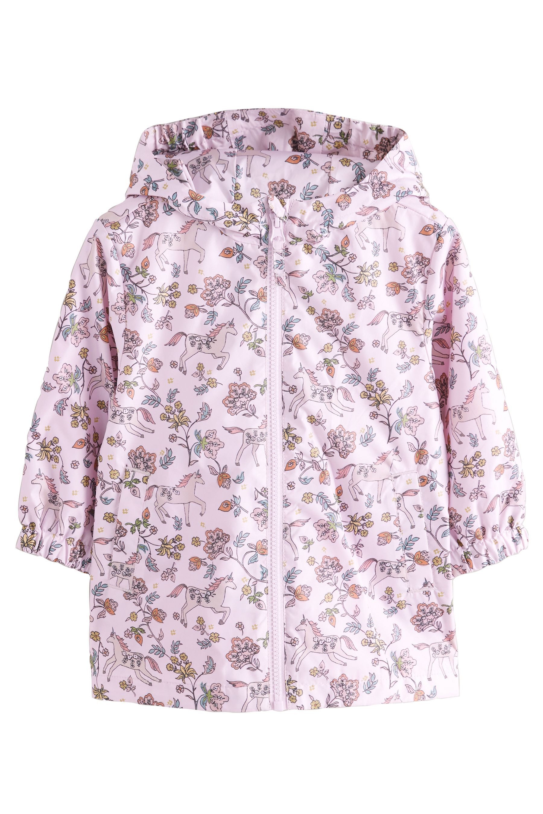 Next Regenjacke Wasserabweisende Cagoule-Jacke mit Print günstig online kaufen