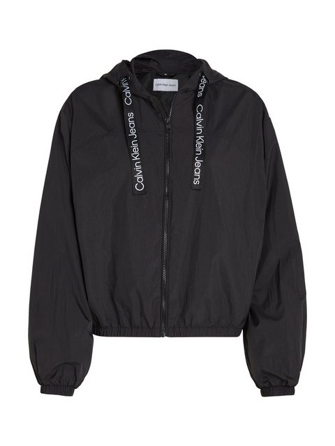 Calvin Klein Jeans Outdoorjacke LOGO DRAWSTRING WINDBREAKER mit Logoschrift günstig online kaufen