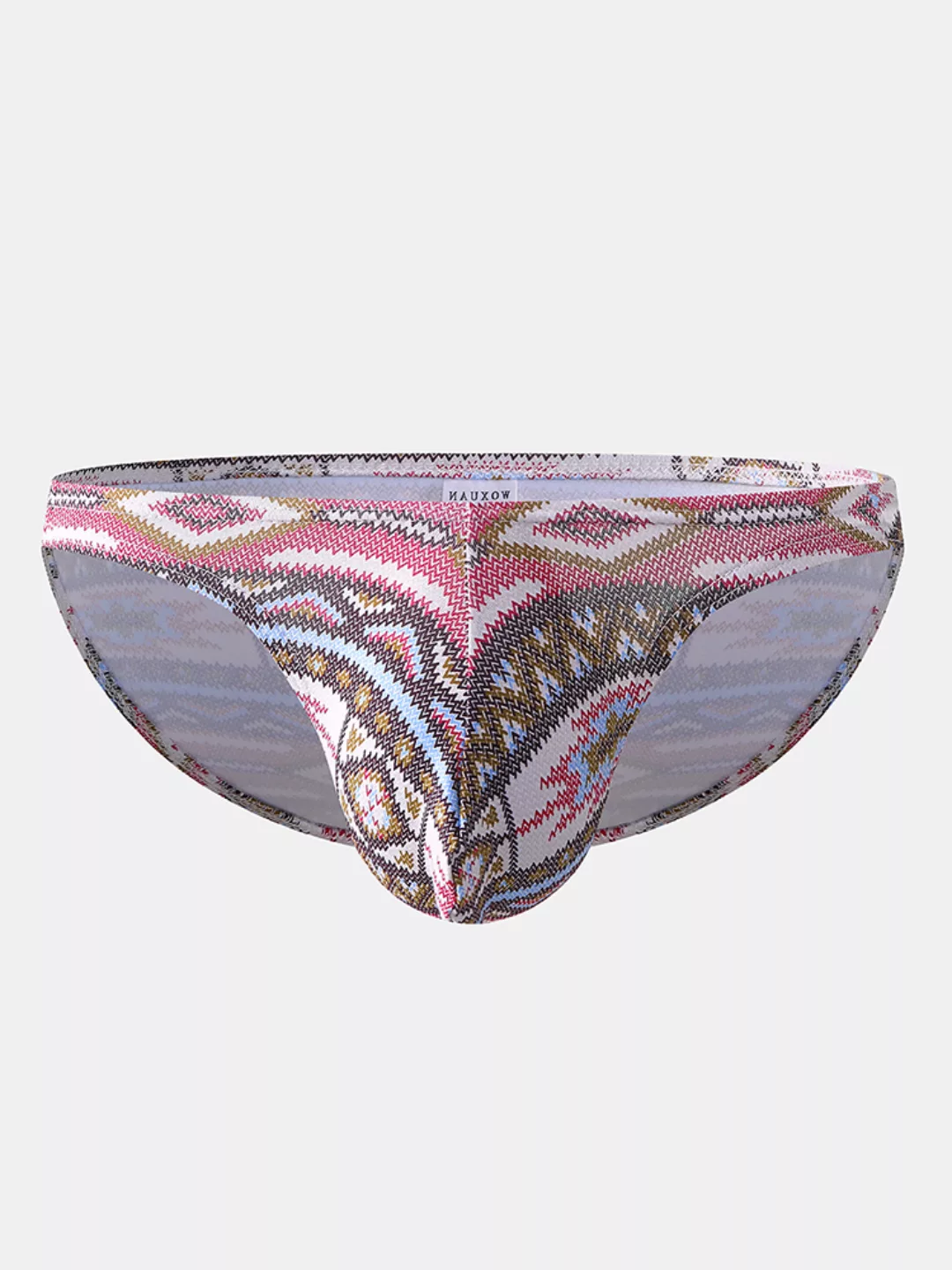 Ethnic Print Pouch Briefs Low Rise Sexy Slips für Männer günstig online kaufen