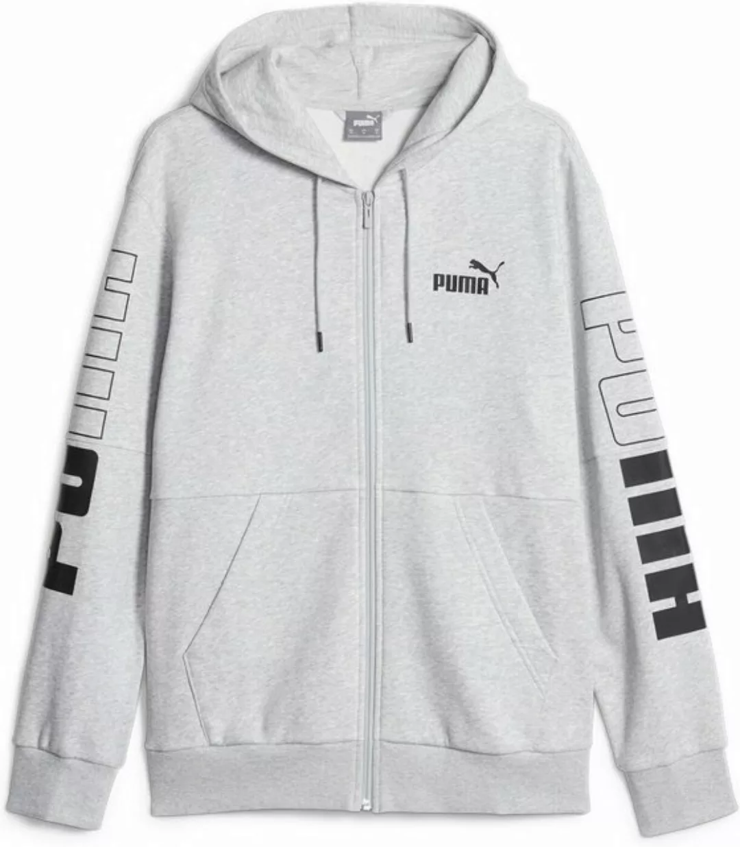 PUMA Hoodie PUMA POWER Colorblock Full LIGHT GRAY HEATHER günstig online kaufen