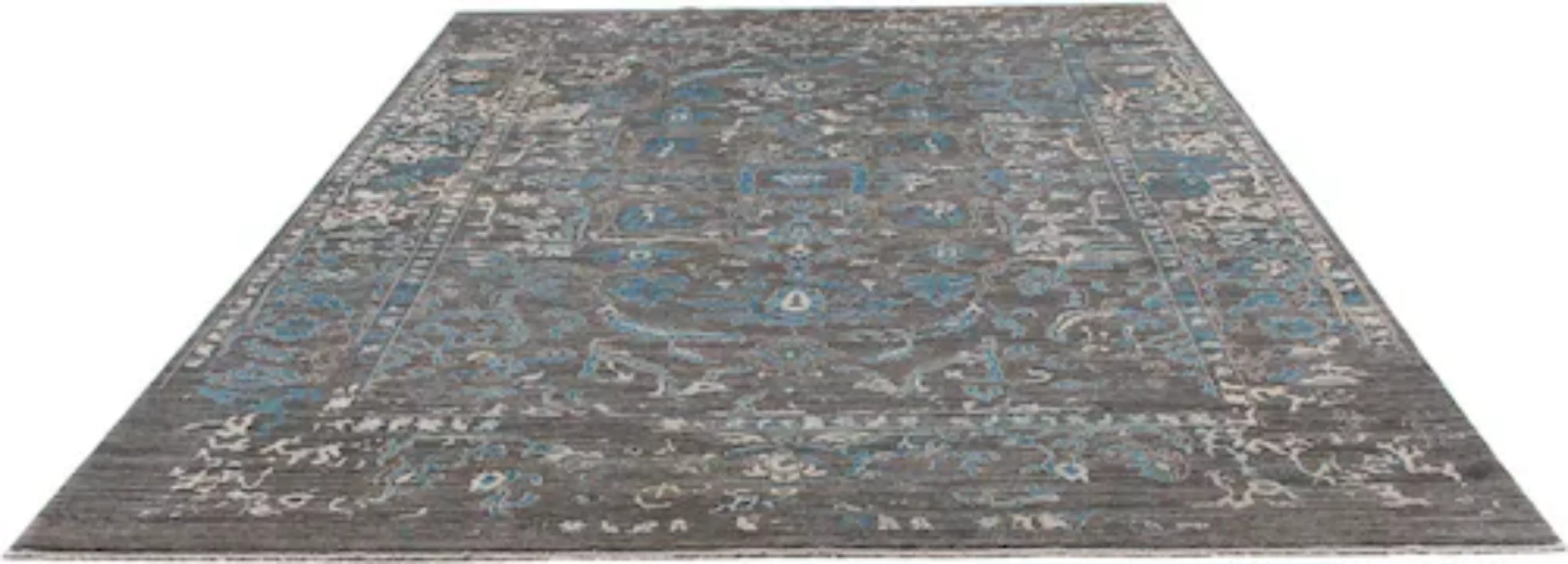 morgenland Wollteppich »Kazak Medaillon 303 x 250 cm«, rechteckig, 7 mm Höh günstig online kaufen