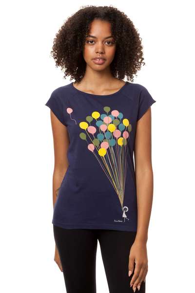 Damen T-shirt Balloons Girl Bio Fair günstig online kaufen