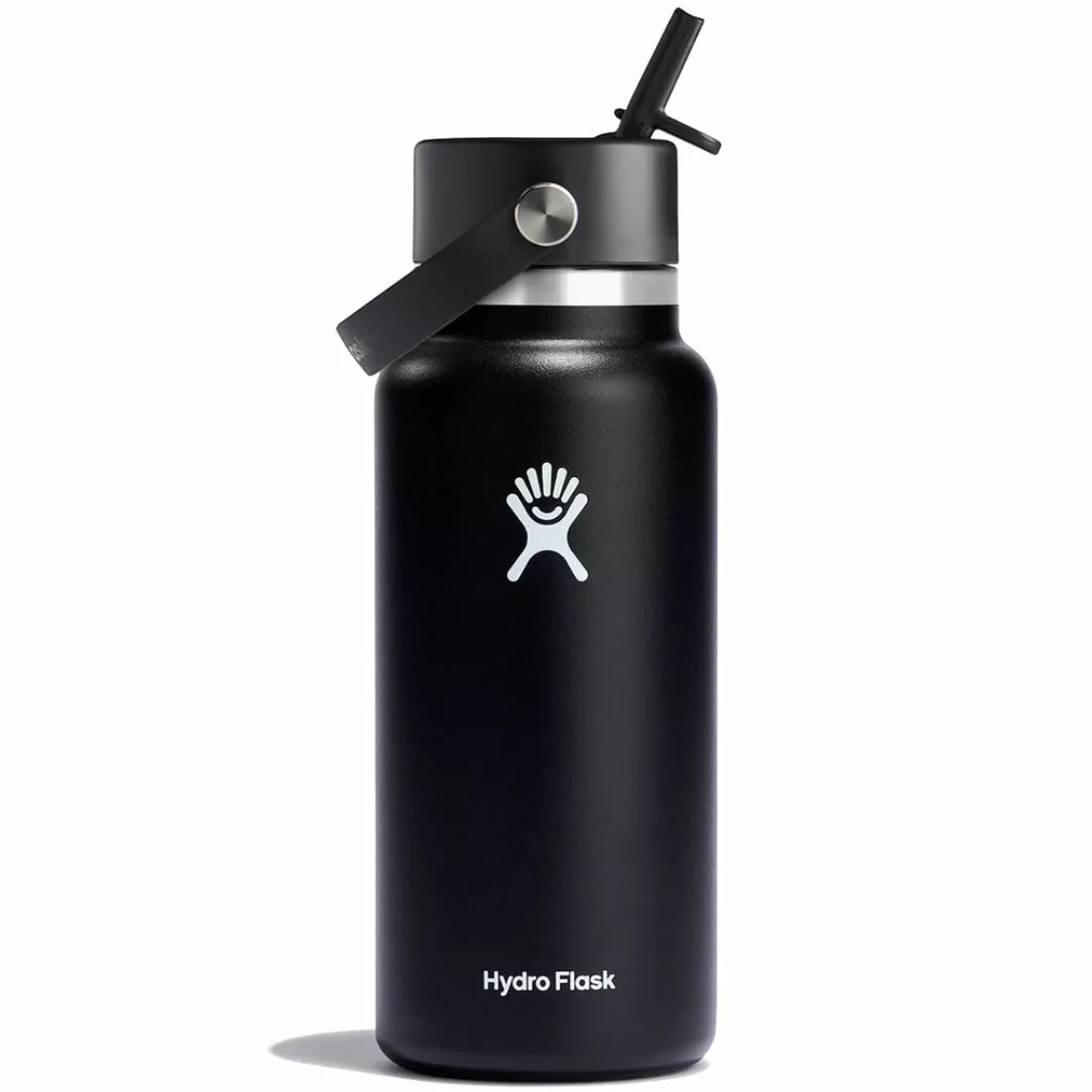 Hydro Flask 32 OZ Wide Flex Straw Cap Black günstig online kaufen