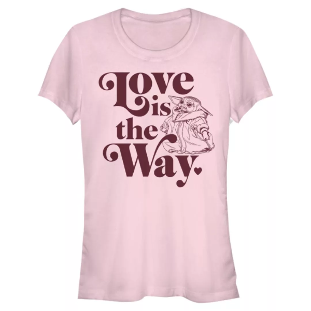 Star Wars - The Mandalorian - Grogu Love Is - Valentinstag - Frauen T-Shirt günstig online kaufen
