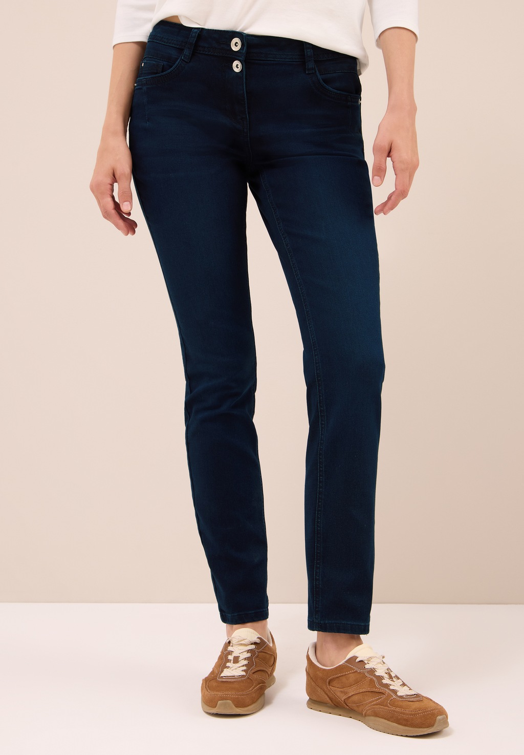 Cecil Comfort-fit-Jeans, Middle Waist günstig online kaufen