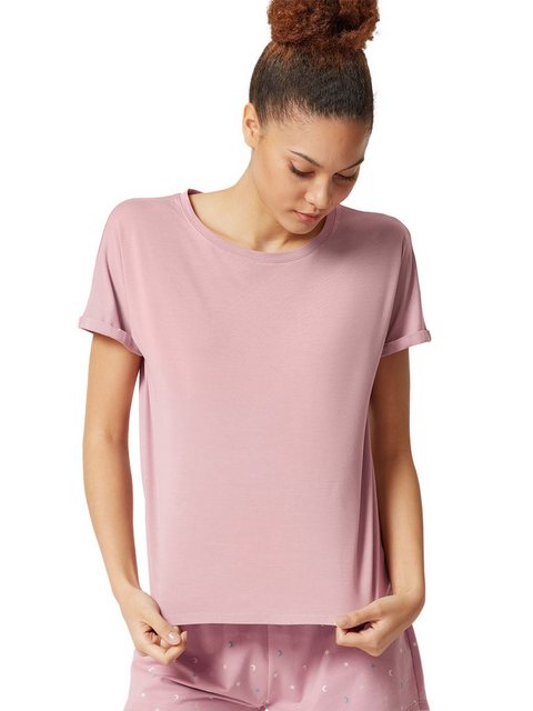 Skiny T-Shirt Damen Shirt kurzarm Night In Mix & Match (Stück, 1-tlg) - günstig online kaufen