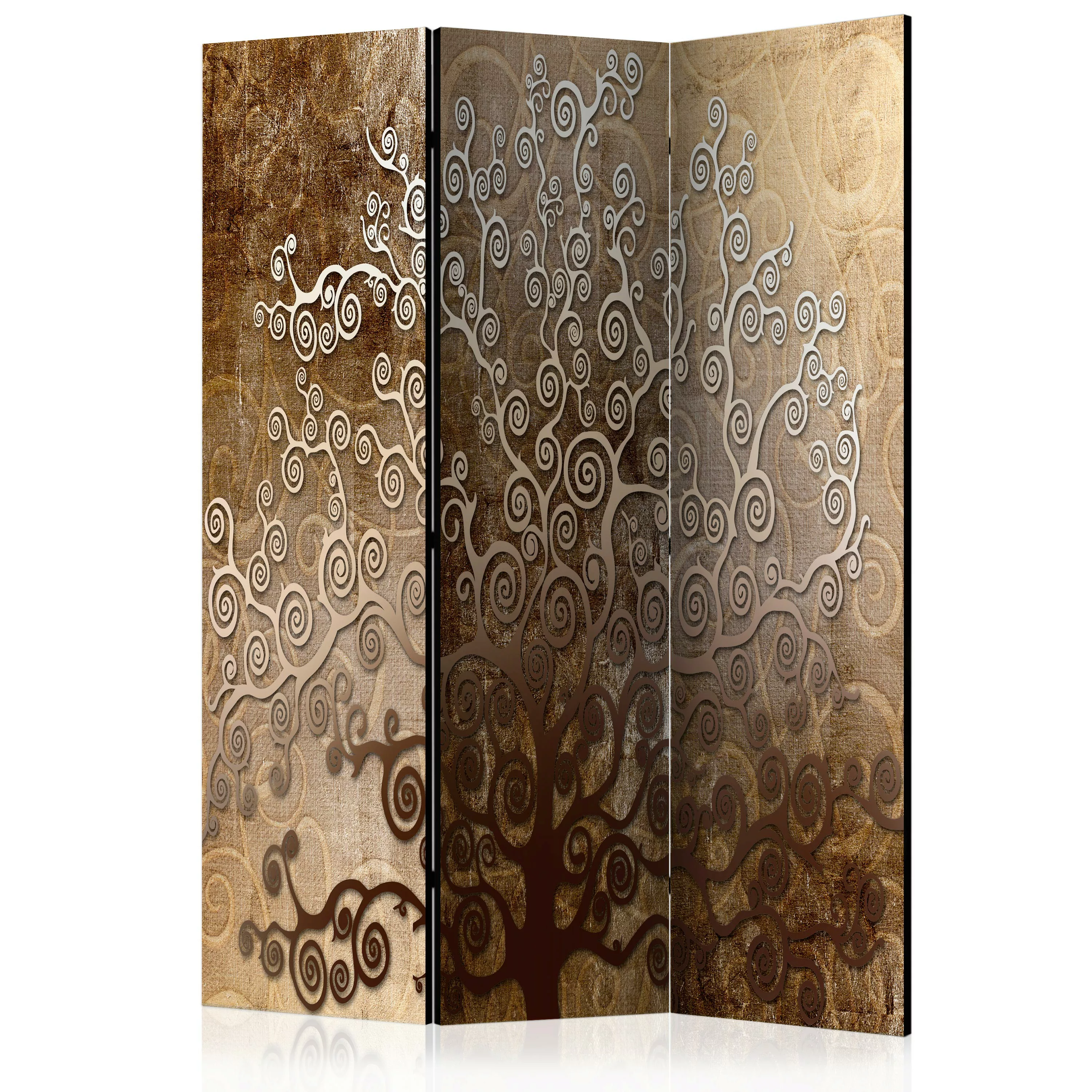 3-teiliges Paravent - Klimt's Golden Tree [room Dividers] günstig online kaufen