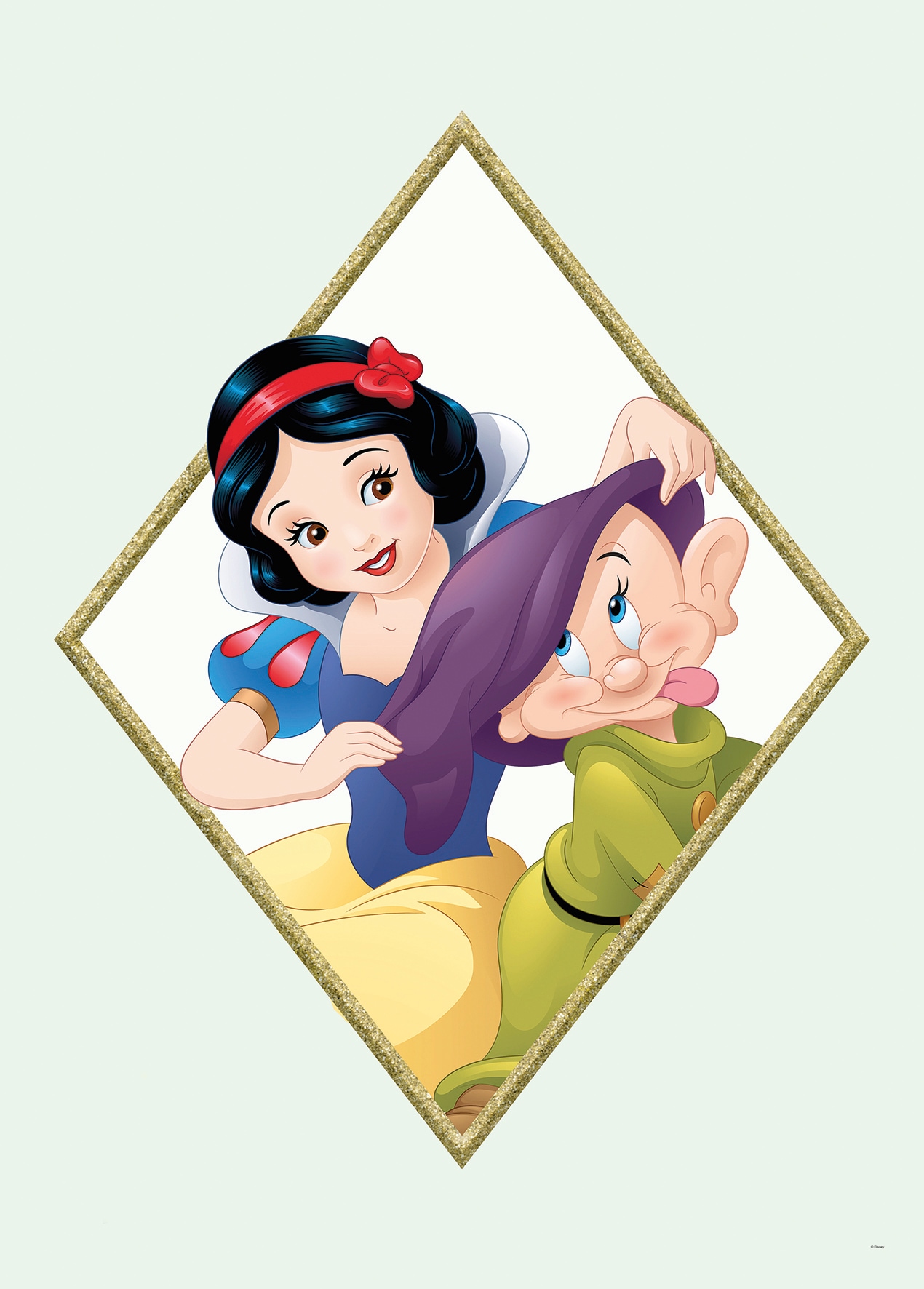 Komar Bild "Snow White & Dopey", Disney, (1 St.), Wandbild zur Dekoration i günstig online kaufen