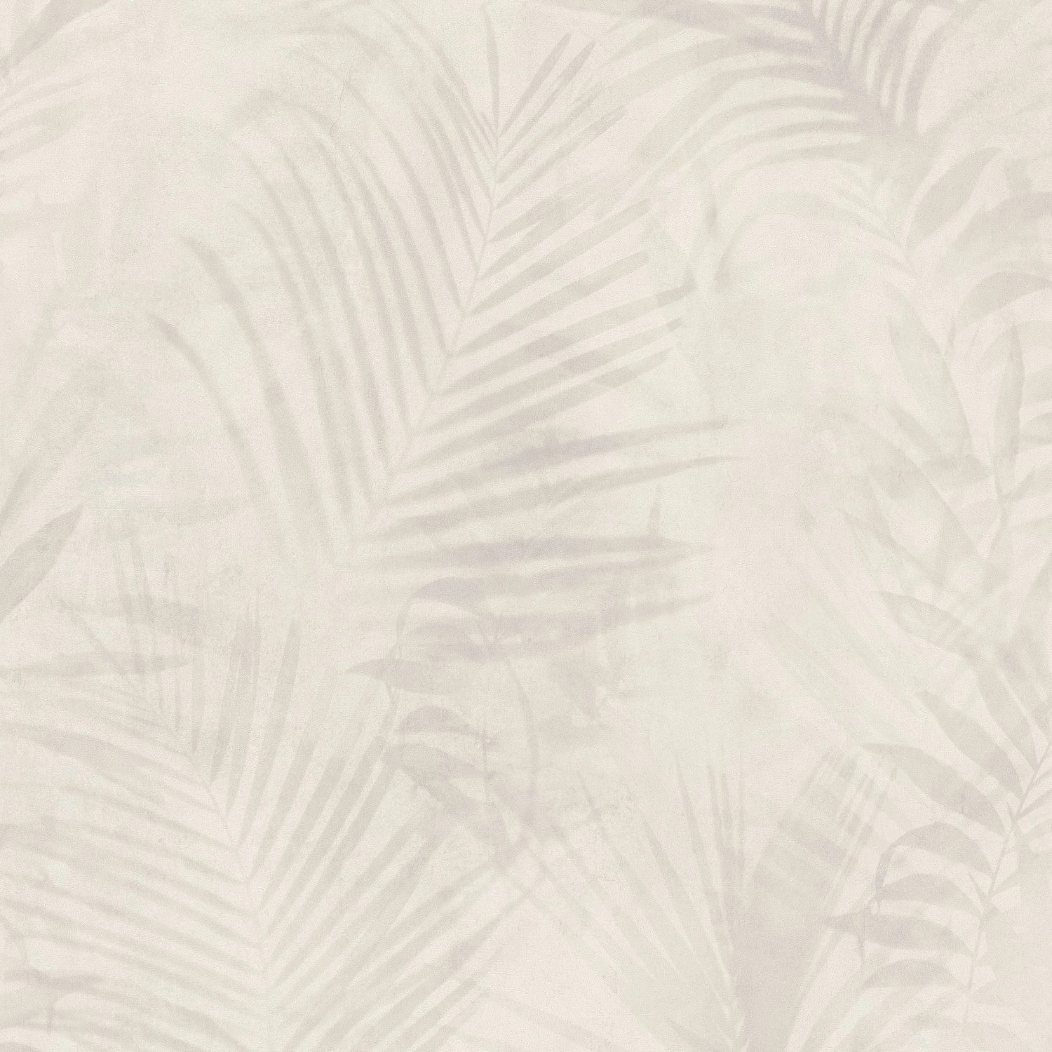 PROFHOME 374113-GU Natur Tapete Palmen Matt Beige Creme Grau 0,53 m x 10,05 günstig online kaufen