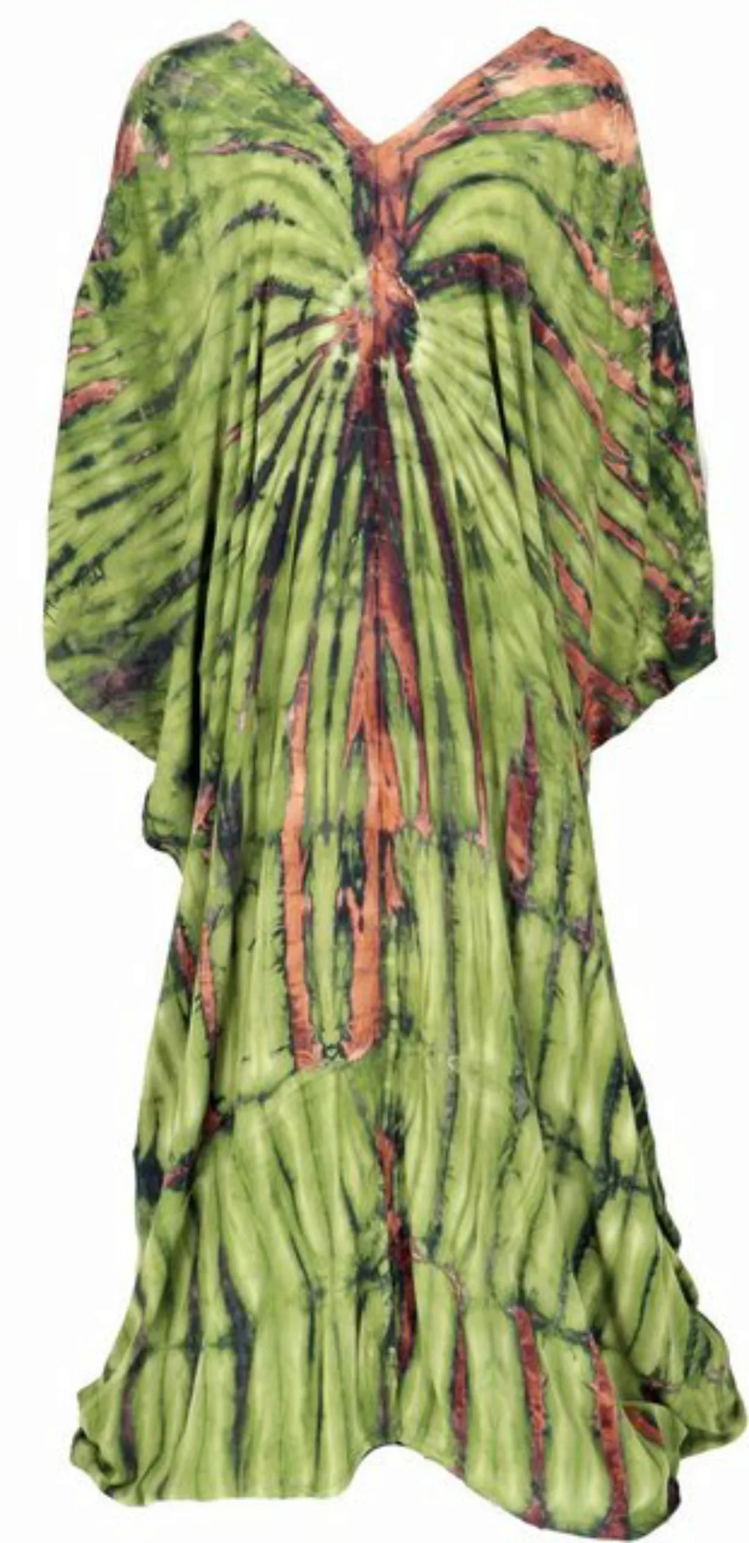 Guru-Shop Midikleid Batikkleid, Batik Kaftan, oversize Strandkleid.. altern günstig online kaufen