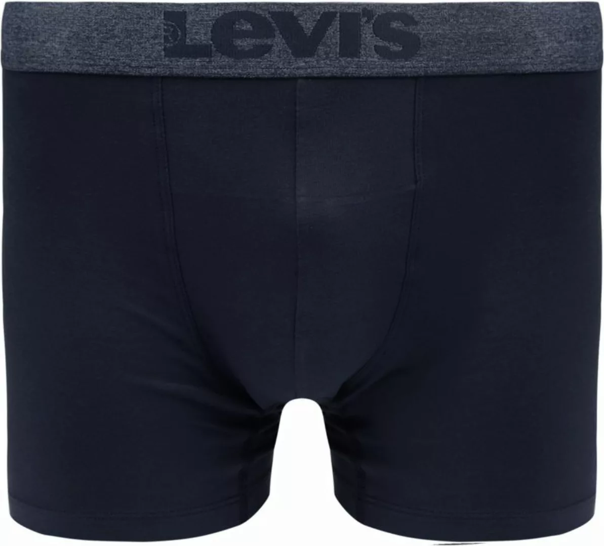 Levi's Brief Boxershorts 2-Pack Navy Melange - Größe M günstig online kaufen