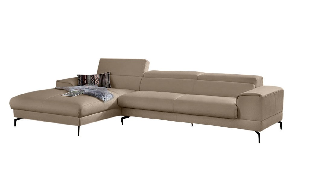 W.SCHILLIG Ecksofa "piedroo, Designsofa mit tollem Sitzkomfort, bequem, L-F günstig online kaufen