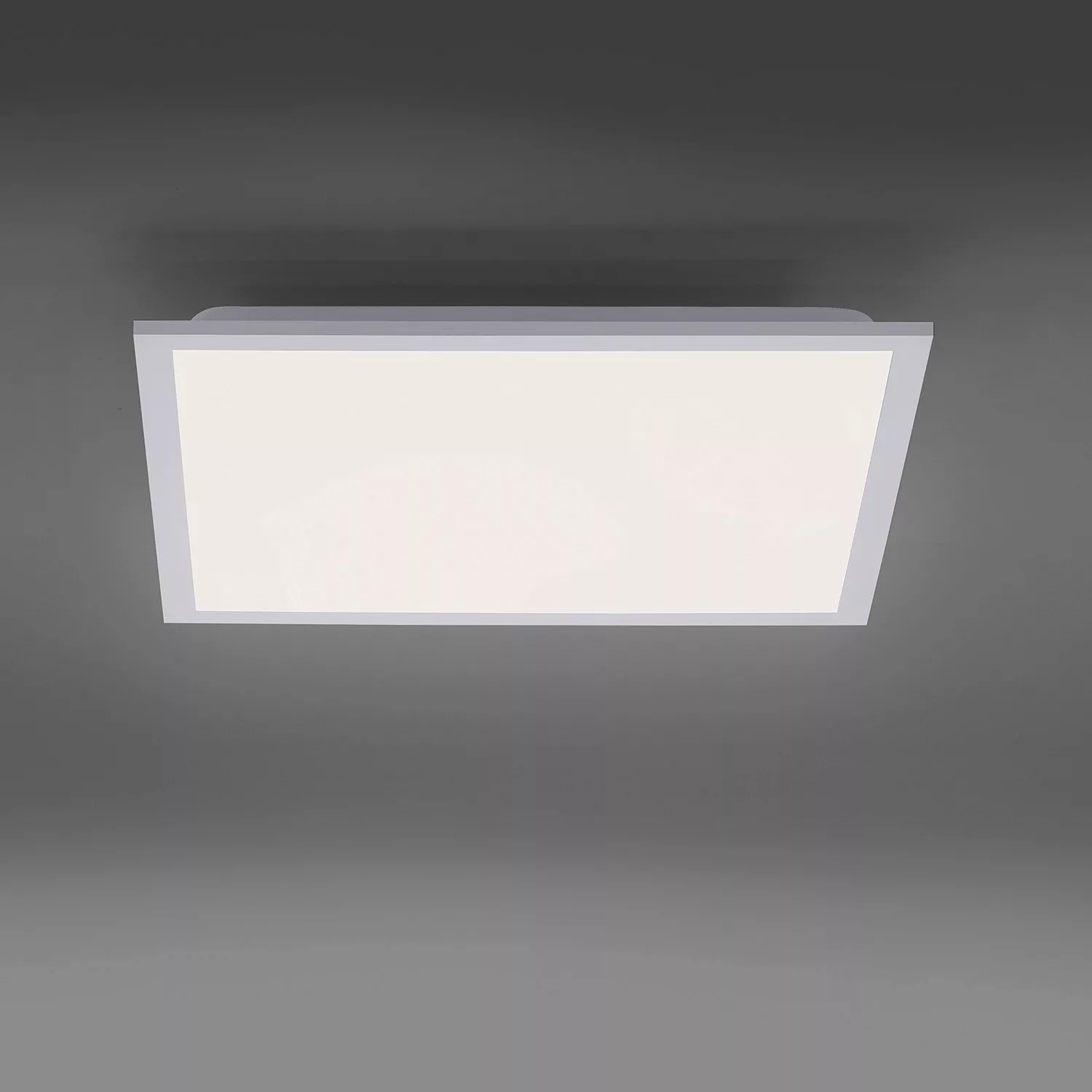 home24 LED-Deckenleuchte Flat Panel I günstig online kaufen