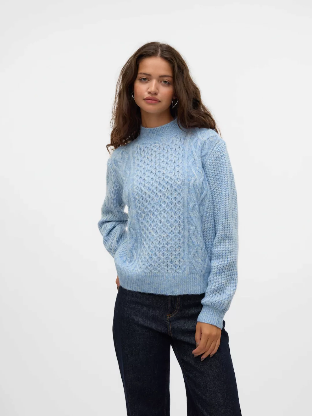 Vero Moda Stehkragenpullover VMUNIVERSE LS HIGHNECK günstig online kaufen