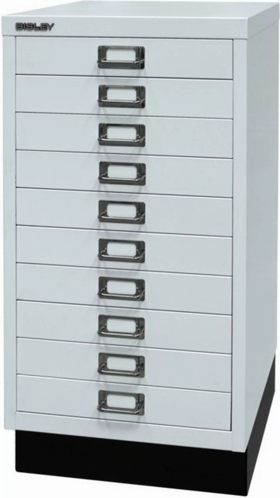 Bisley Aktenschrank Schubladenschrank MultiDrawer 29er Serie Sockel A3 10 S günstig online kaufen