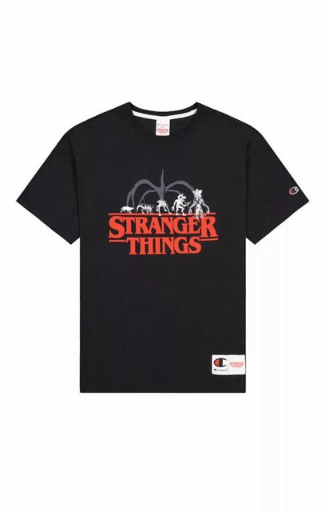 Champion T-Shirt Champion Unisex T-Shirt Crewneck Stranger Things günstig online kaufen