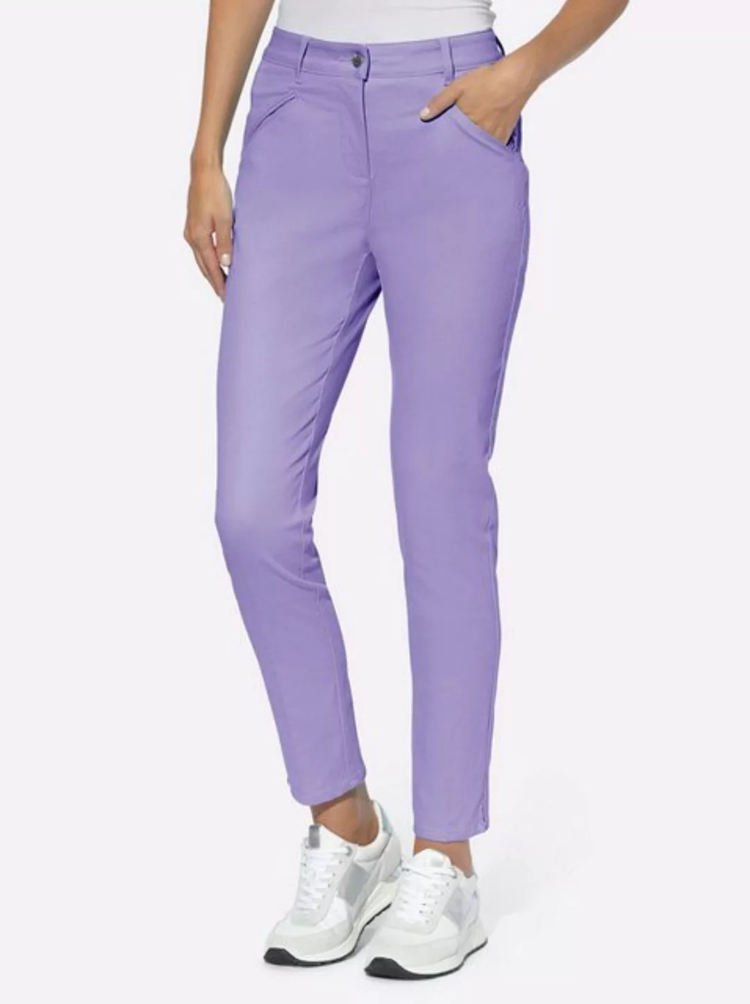 heine Jerseyhose Twill-Hose Innenbeinlänge ca.71 cm günstig online kaufen