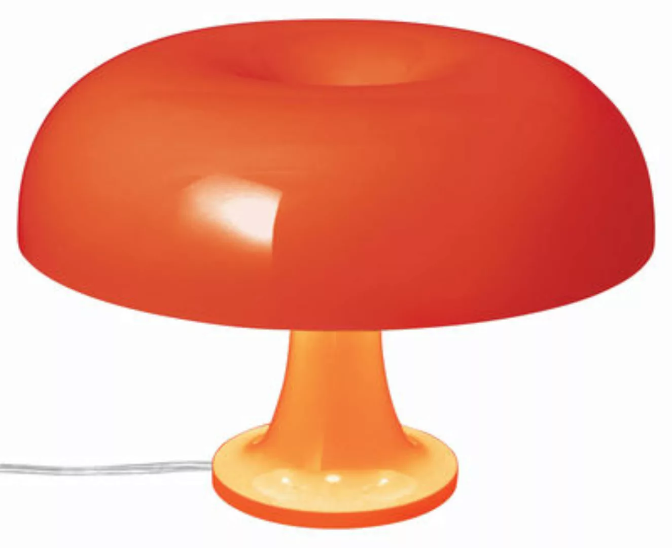 Tischleuchte Nessino plastikmaterial orange - Artemide - Orange günstig online kaufen