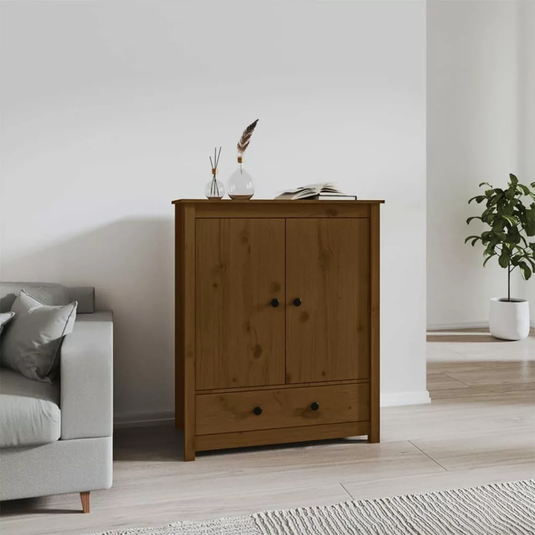 Vidaxl Highboard Honigbraun 83x41,5x100 Cm Massivholz Kiefer günstig online kaufen