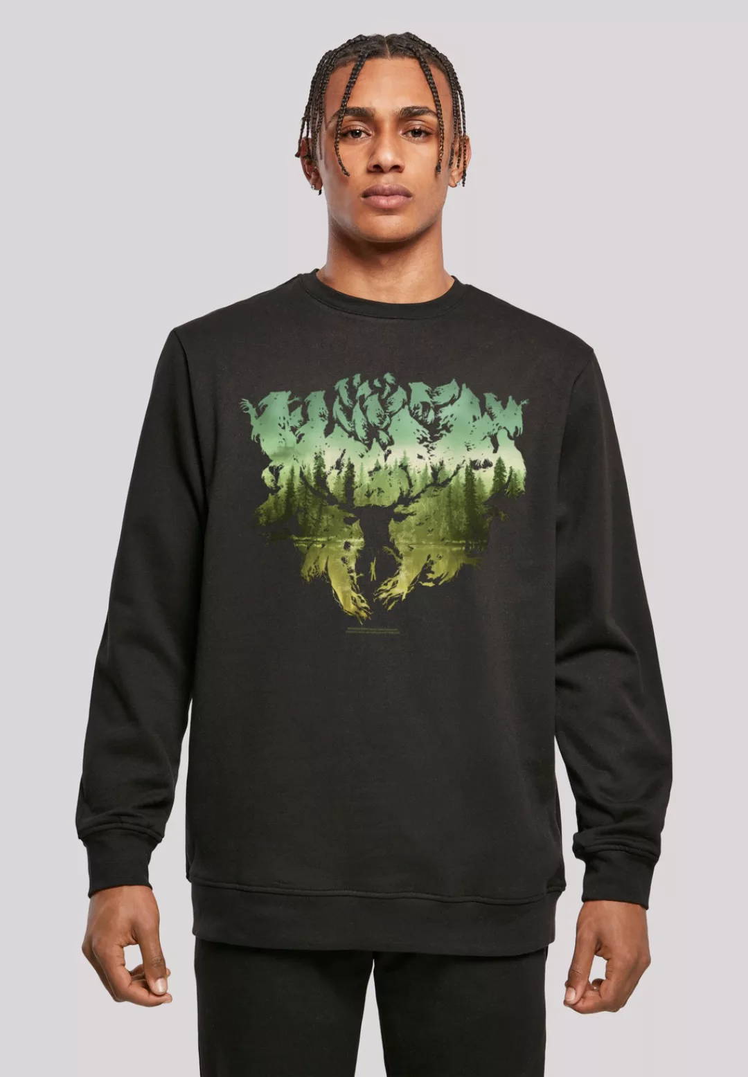 F4NT4STIC Sweatshirt "Harry Potter Magical Forest", Print günstig online kaufen