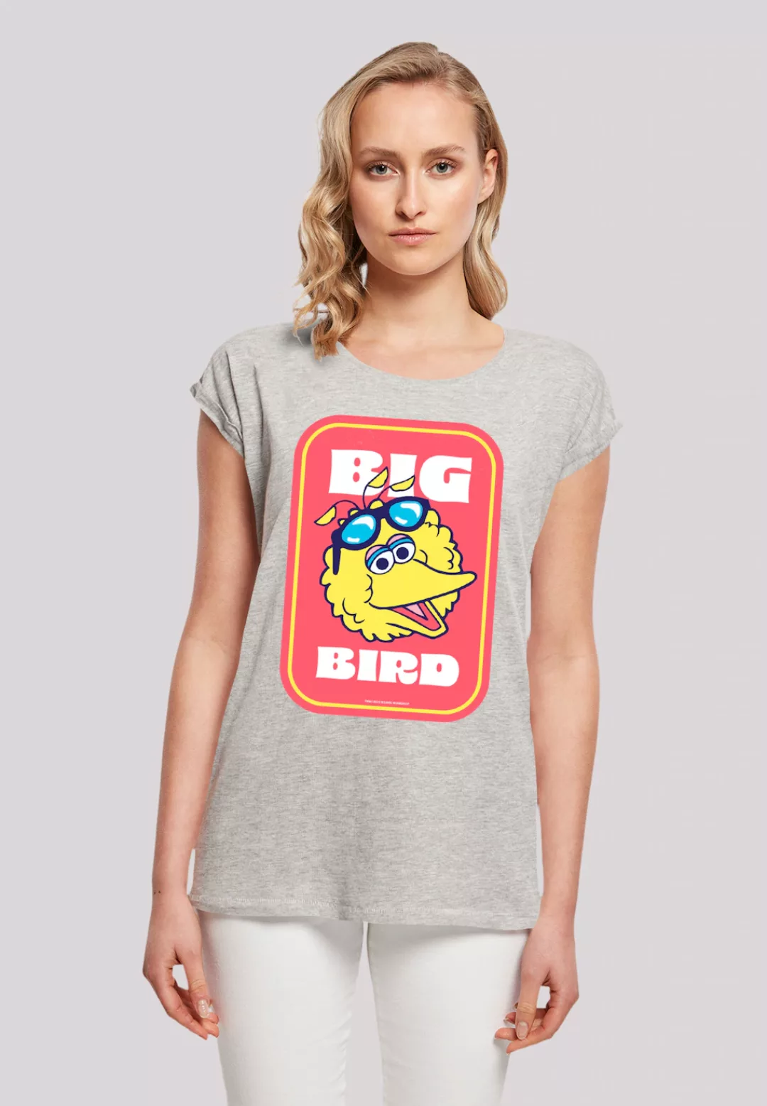 F4NT4STIC T-Shirt "Sesamstraße Bilbo Big Bird Sticker", Premium Qualität, W günstig online kaufen