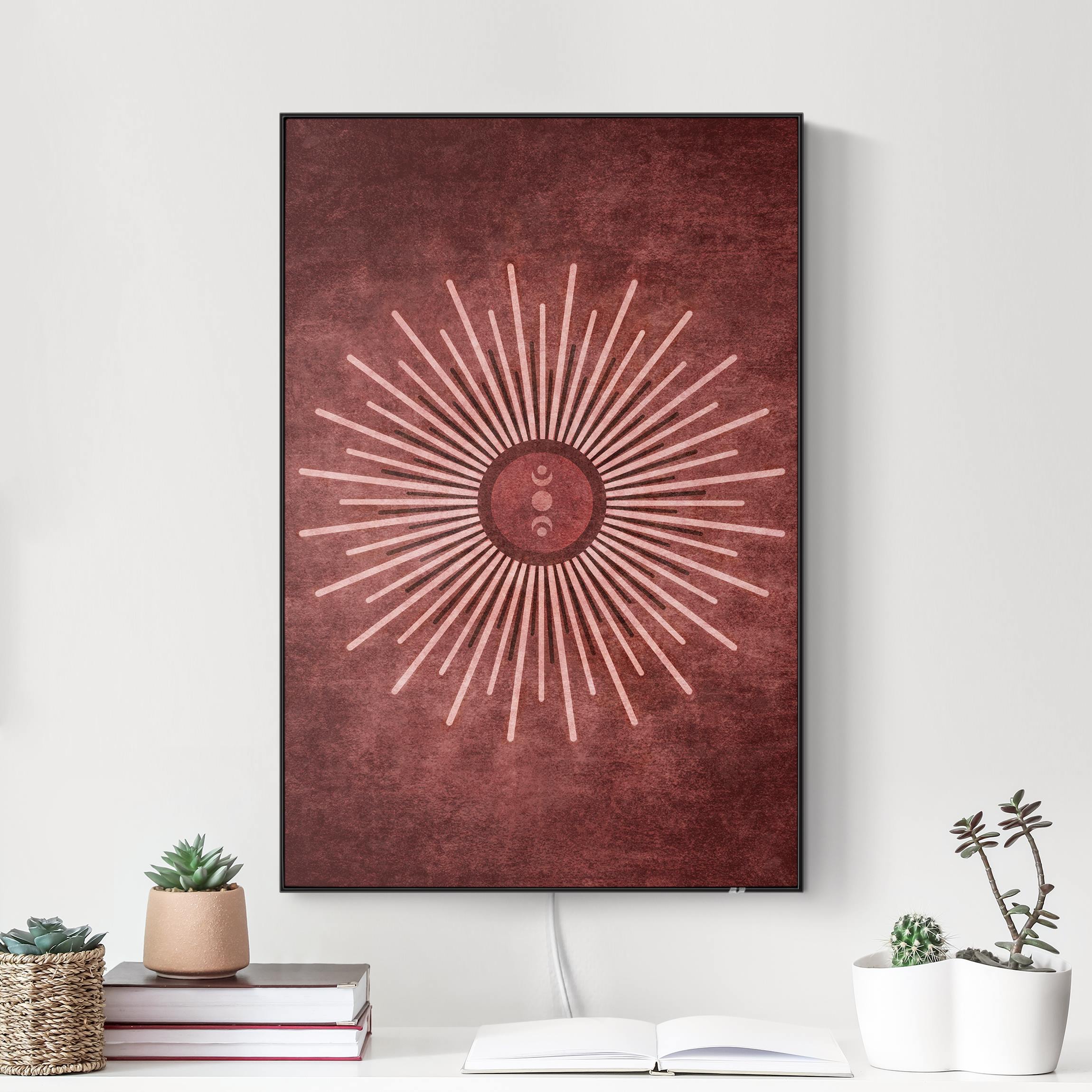 LED-Wechselbild Boho Sonne II günstig online kaufen