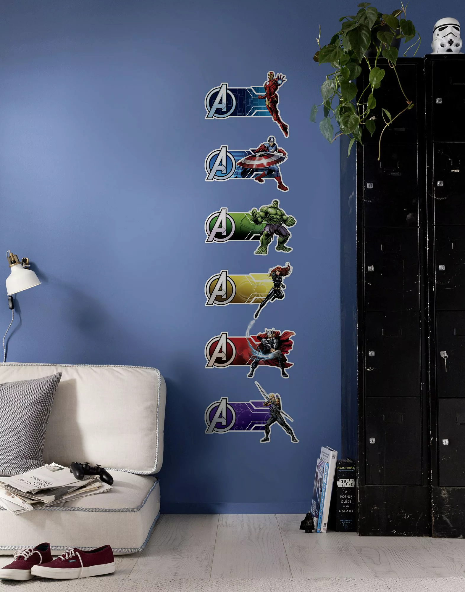 Komar Wandtattoo Avengers Plates Disney Avengers Plates B/L: ca. 100x70 cm günstig online kaufen