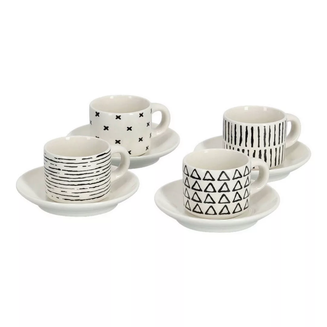 Zeller Espresso-Set schwarz Keramik günstig online kaufen