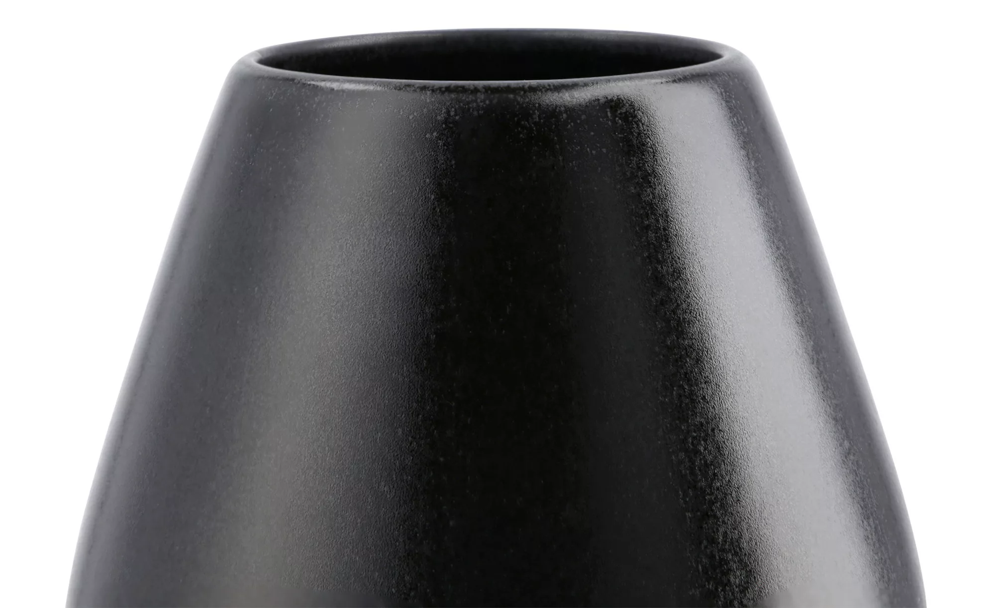 ASA SELECTION Vase  Ease New ¦ schwarz ¦ Steinzeug ¦ Maße (cm): H: 18  Ø: 9 günstig online kaufen