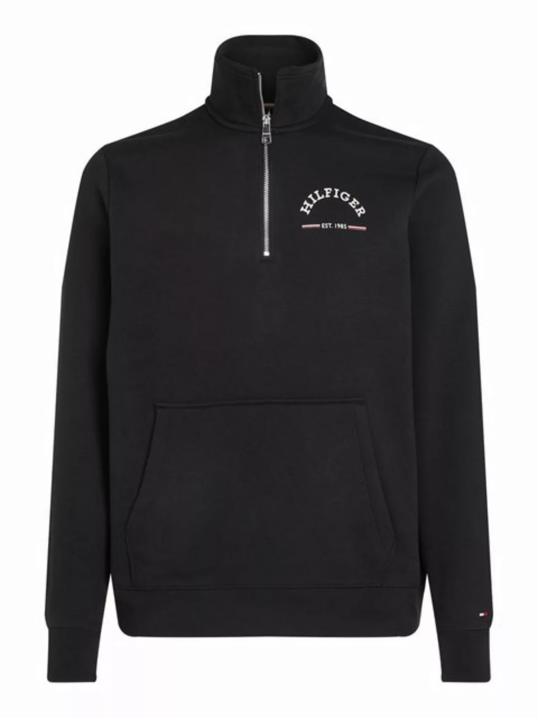 Tommy Hilfiger Sweatshirt ROUNDALL STAND COLLAR ZIP mit Stehkragen und Reiß günstig online kaufen