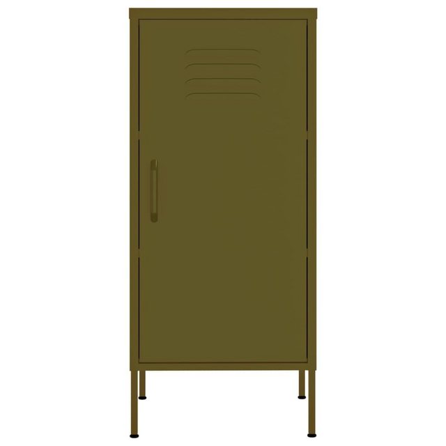 vidaXL Aktenschrank Lagerschrank Olivgrün 42,5x35x101,5 cm Stahl günstig online kaufen