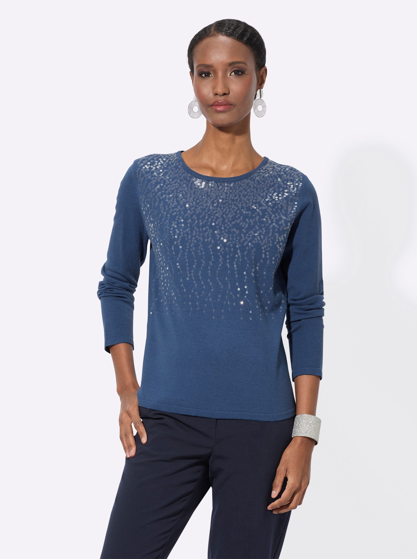 Lady Strickpullover "Feinstrickpullover" günstig online kaufen