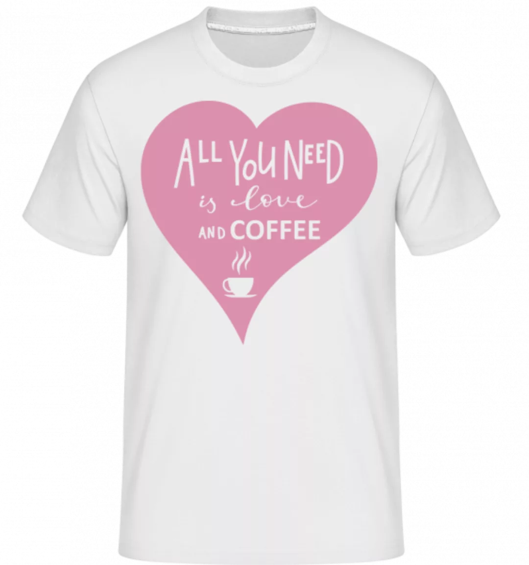 Love And Coffee · Shirtinator Männer T-Shirt günstig online kaufen