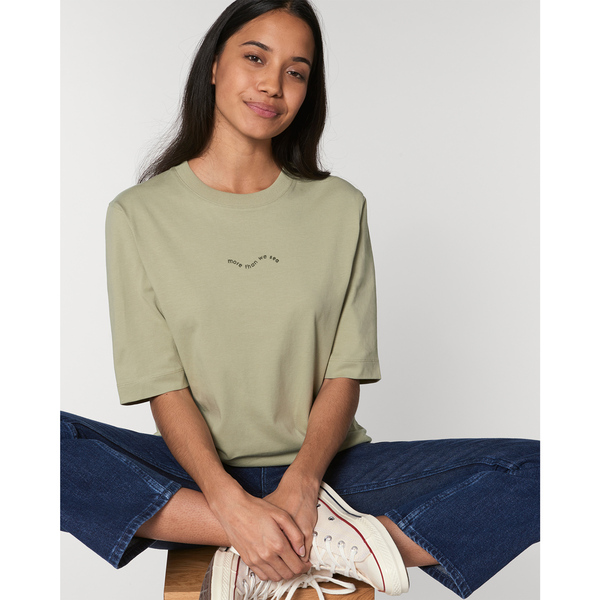 Damen Oversized T-shirt Aus Bio-baumwolle Mtws günstig online kaufen