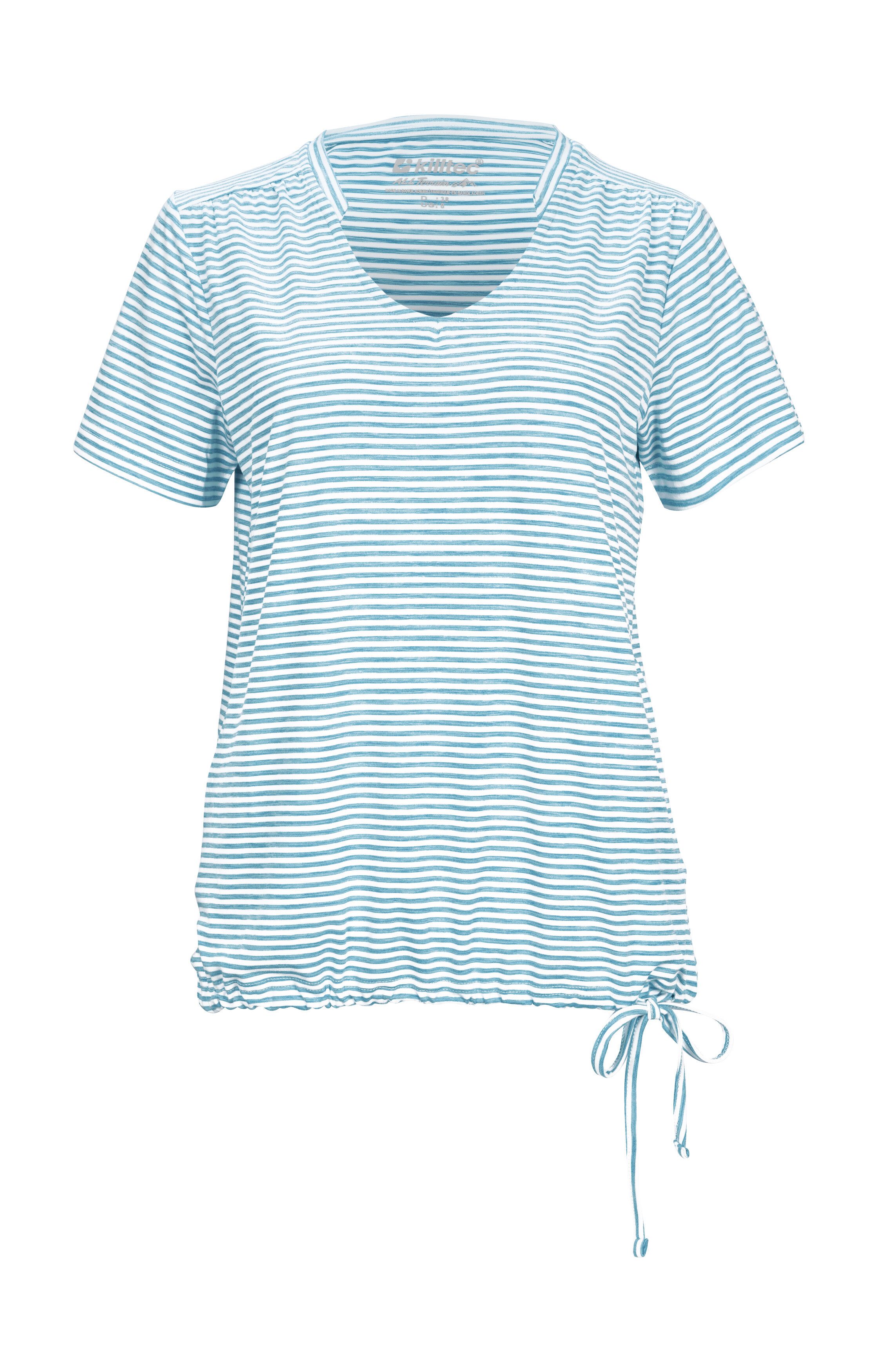 Killtec T-Shirt "Lilleo WMN TSHRT F", Gestreiftes, schnelltrocknendes Funkt günstig online kaufen