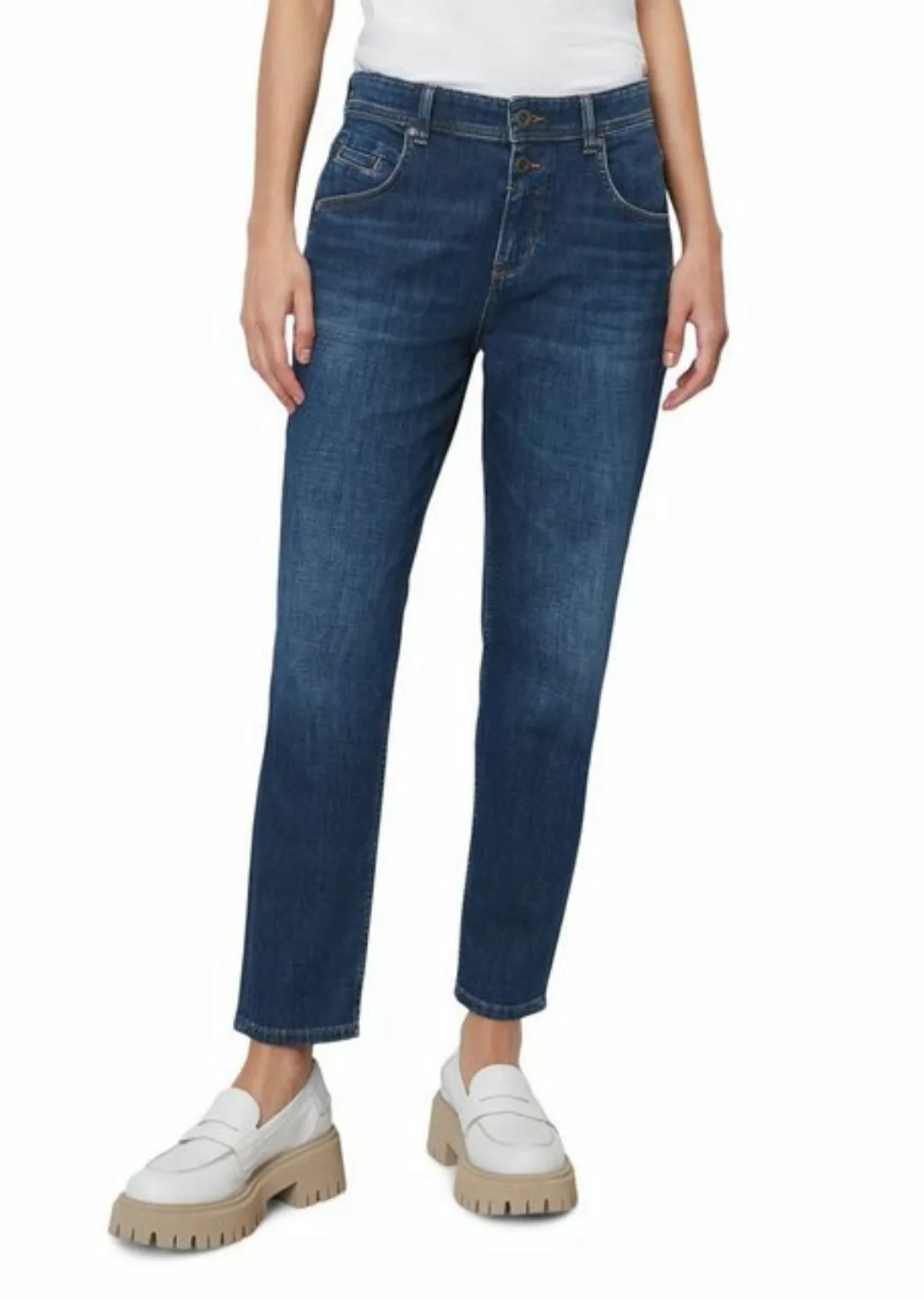 Marc O'Polo Regular-fit-Jeans Denim Trouser, mid waist, boyfriend, Cashmere günstig online kaufen