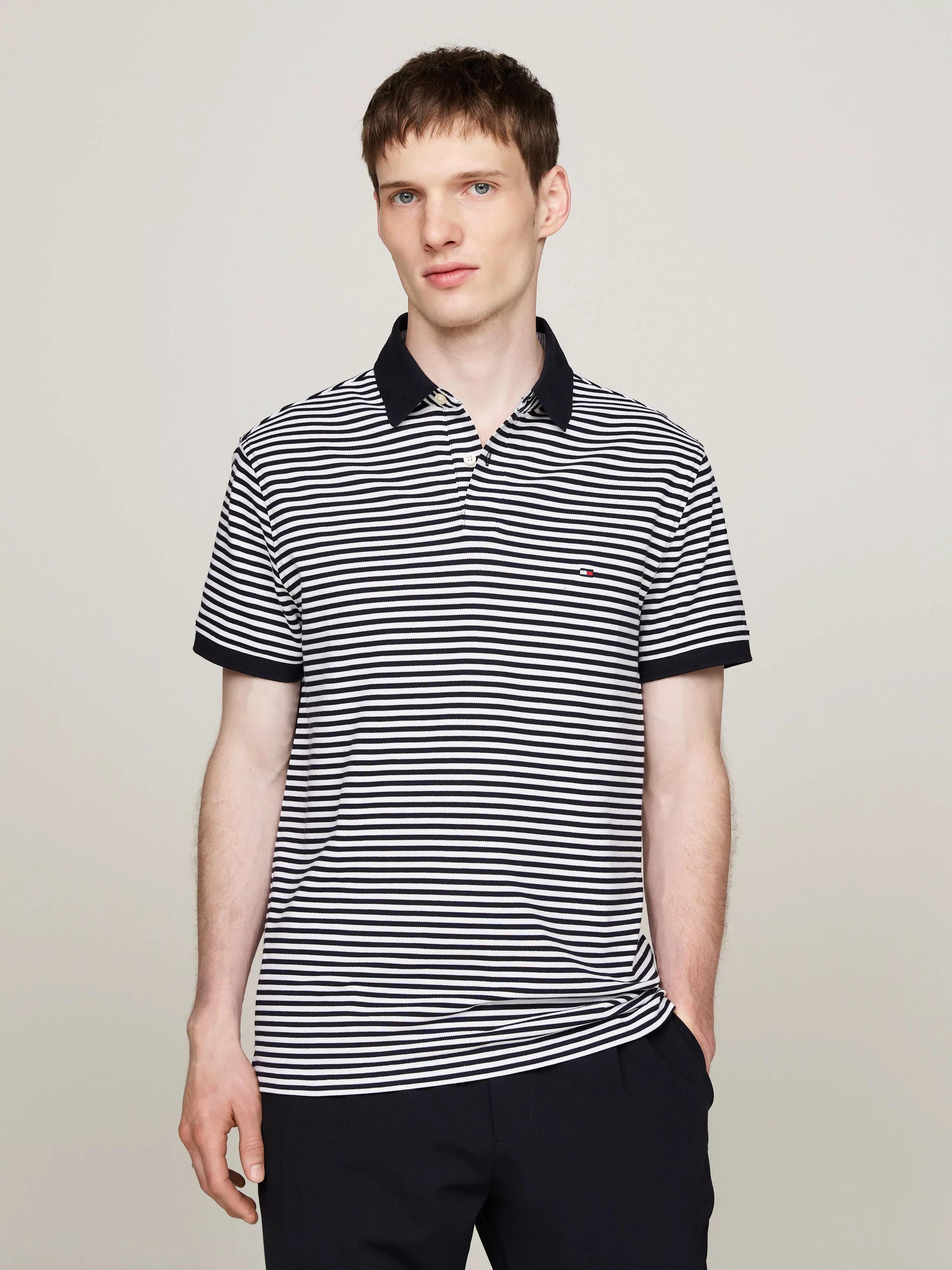 Tommy Hilfiger Poloshirt 1985 REGULAR POLO fein gestreift günstig online kaufen