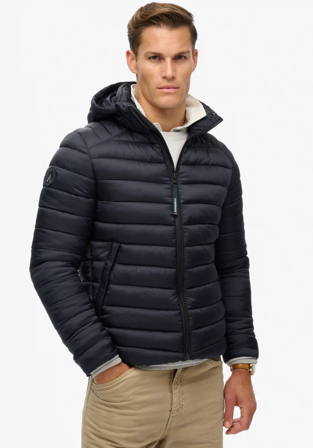 Superdry Steppjacke "HOODED FUJI SPORT PADDED JKT", mit Kapuze günstig online kaufen