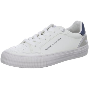 Mustang  Sneaker weiss-blau 1420301-18 günstig online kaufen